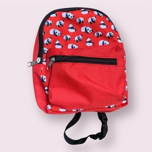 Dog Backpack - Panda Print
